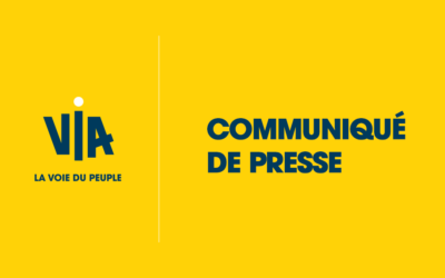 [Média] Soutien total de VIA | la voie du peuple aux agriculteurs