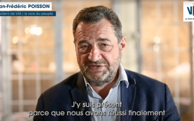 Jean-Frédéric Poisson à l&rsquo;université d&rsquo;été de Reconquête!