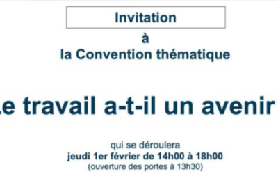 [Colloque] Le Travail a-t-il un avenir ?