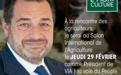 [Sur le terrain] Une délégation de VIA au Salon International de l&rsquo;Agriculture