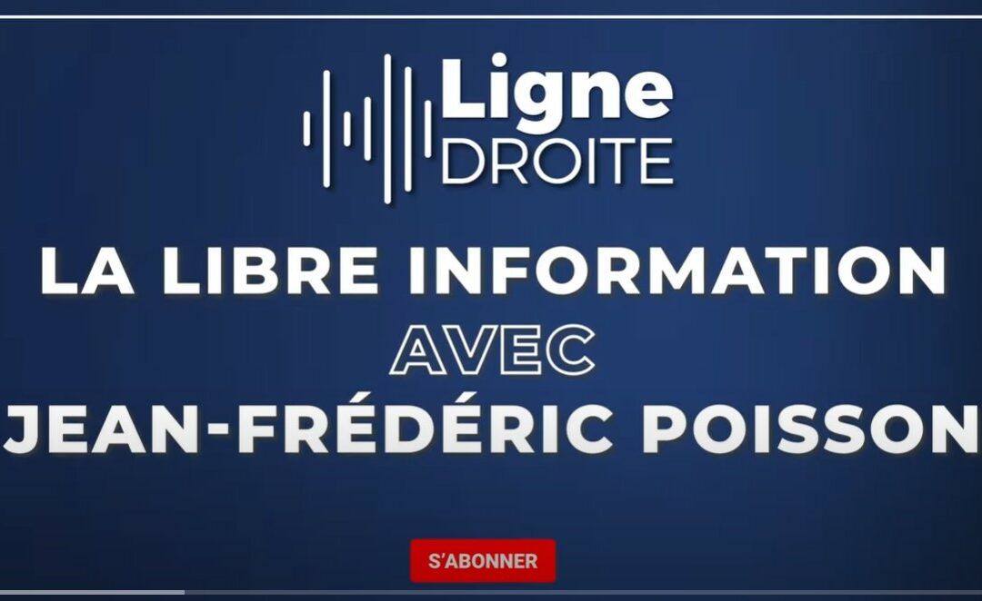 [Médias] « Je suis candidat aux élections européennes » Jean-Frédéric Poisson, invité de Ligne droite sur Radio Courtoisie