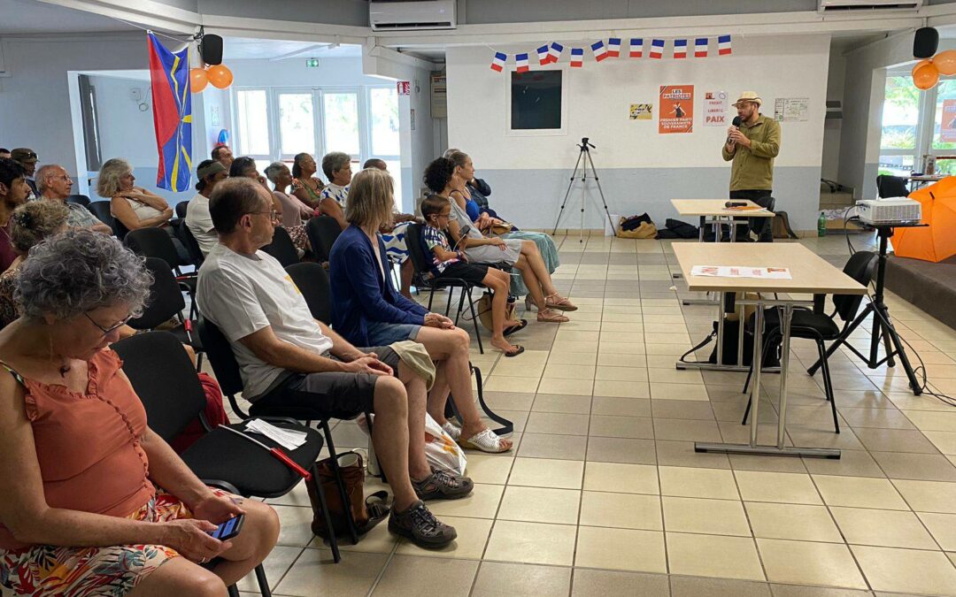 [Réunions publiques] Réunion publique de la liste « L&rsquo;Europe ça suffit ! » à la Réunion
