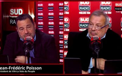 [Médias] Situation politique en France : crise politique ou crise constitutionnelle? JF Poisson sur Sud Radio